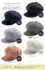 Newsboy Large Wide Cool to the SS Classical Newsboy UV Complete UV L [Loo&c] Women's Cap, Size, Brim, Touch, Linen, Cap, Protection, Blackout,