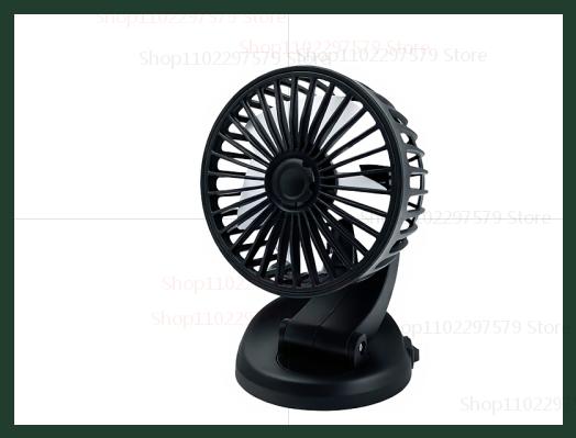 

Новый вентилятор для автомобиля, охлаждающий электрический вентилятор, регулируемый на 360°, USB 12 В 24 В, бесшумный воздухоохладитель, подходит для внутренней вентиляции автомобилей