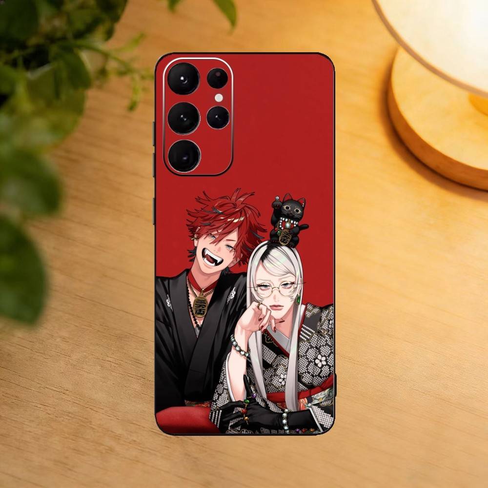 Gokurakugai Alma And Tao Phone Case For Samsung S25,S24,S21,S22,S23,S30,Ultra,S20,Plus,Fe,Lite Black Shell