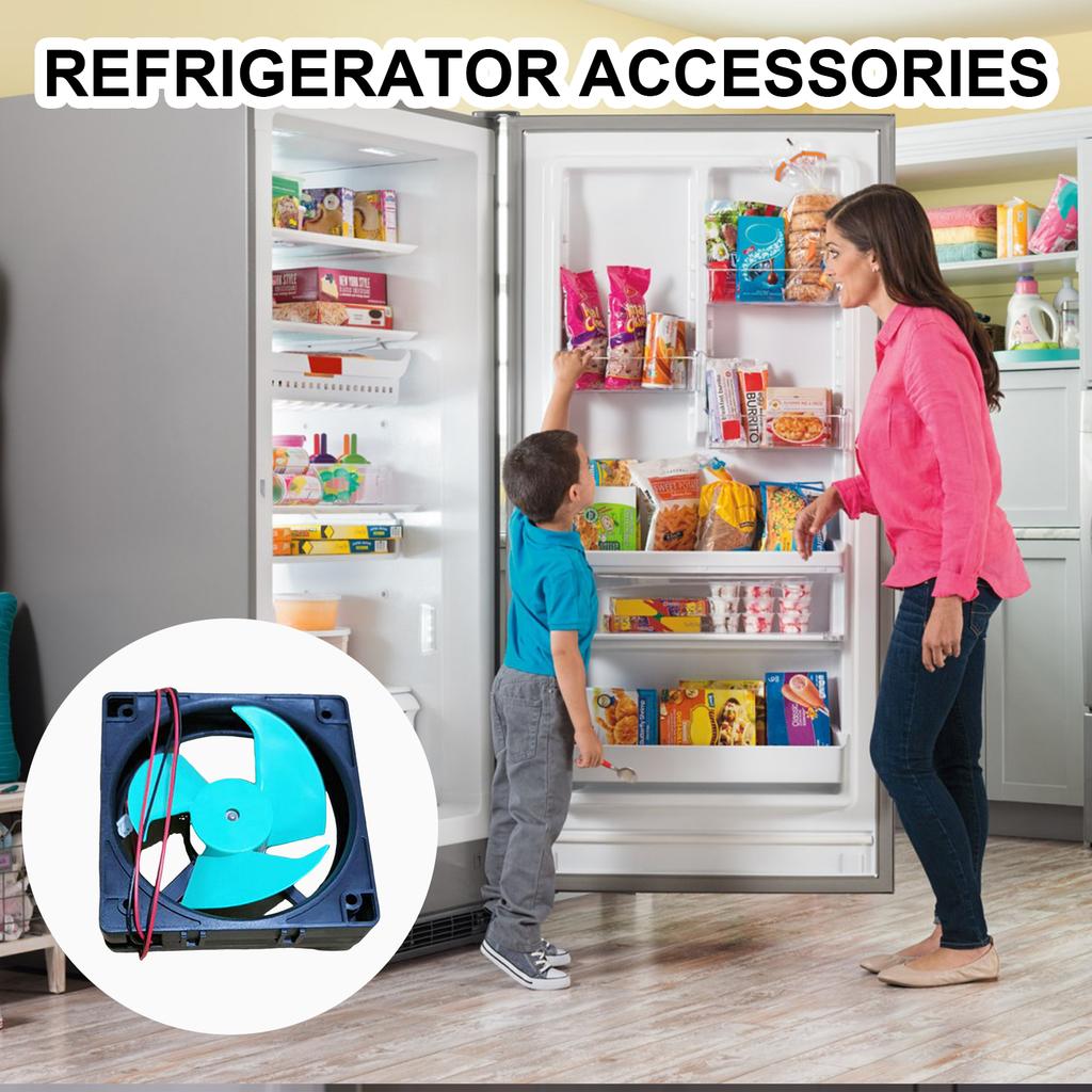 Verdampferlüftermotor Kühlschrankteil Kühlschranklüfter Leiser Lüfter Kühlschrankverdampferlüfter für Kühlschrank