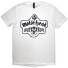 Motorhead '50 Lat Ace Wings Emblem' Biała Koszulka - NOWA