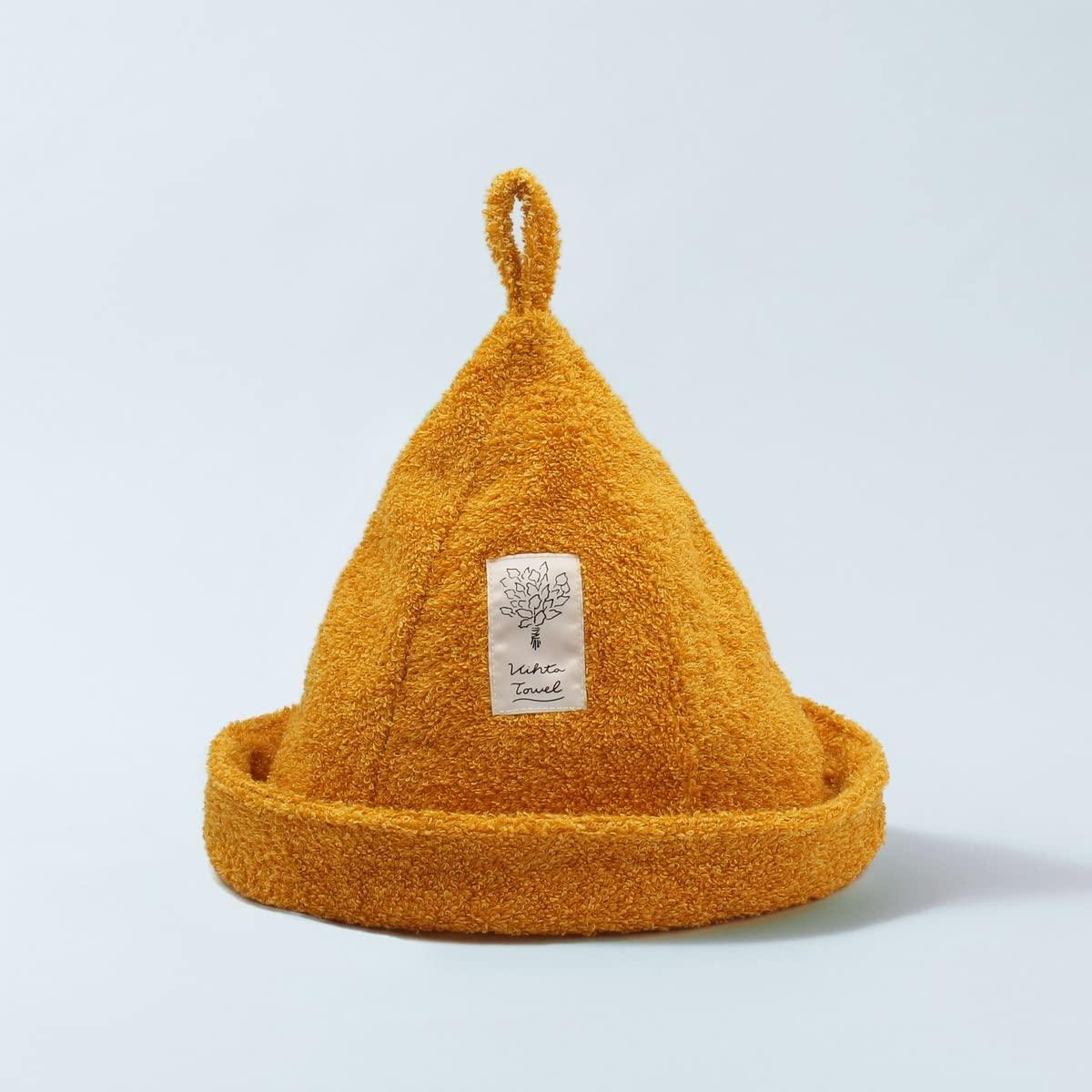 

Шапка для сауны Hartwell японского производства, оранжевая, полотенце для сауны Имабари