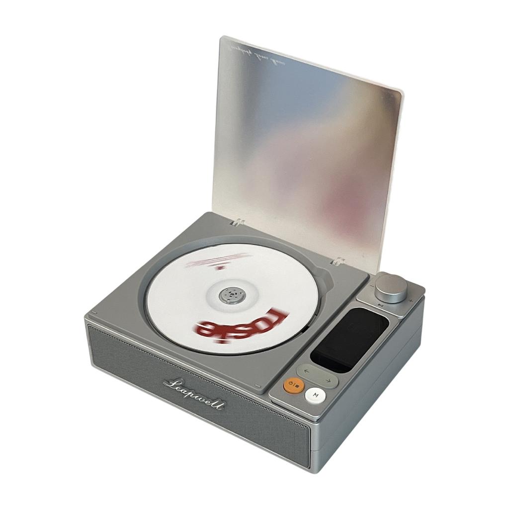 Portable Walkman Screen CD Player Vintage CD Disc All In CD-RW CD Player Bluetooth Speaker Album