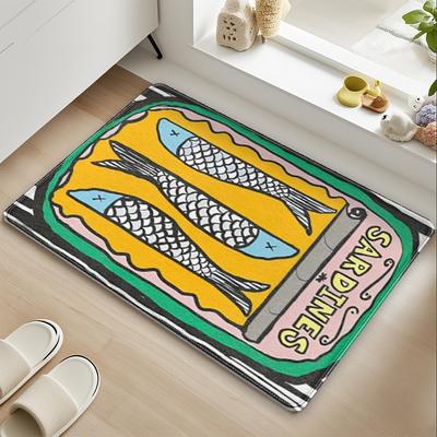 Creative Salted Fish Carpet Doormat Welcome Mat Bathroom Mat Kitchen Rug Soft Rug For Bedroom Carpet For Live Room Home D