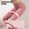Silicone Resistance Band Legs Glutes Hip Building Lifting Strength Training Yoga Gym Workout Exercise Stretching Elastic Booty Band Fitness Equipment