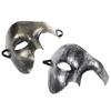 Lightweight Durable Half Face Phantom Mask High Quality for Masquerade Cosplay Halloween Costume Use