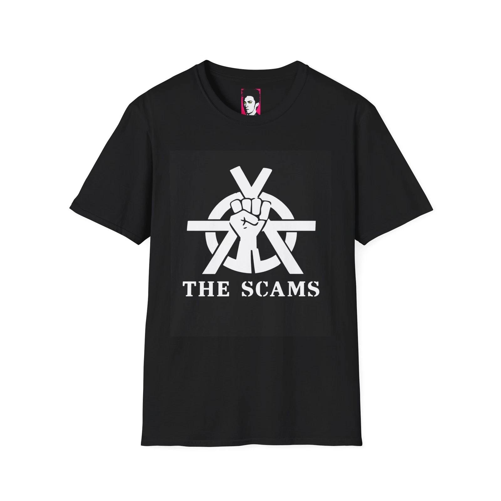 Футболка Punk Rock с логотипом Scams | Novatone Records S
