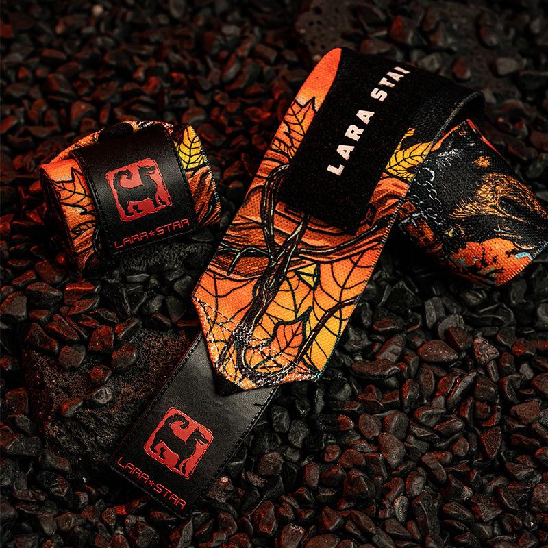 Chinese Zodiac Fitness Wristbands Weightlifting Wrist Strap Booster Belt Pressurized Sports Protection Bench Press Wrist Guard