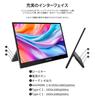 Refurbished JAPANNEXT Mobile Monitor with IPS Full HD 1920x1080 Resolution 14.1-inch Panel, (USB/Type C/Mac Compatible, Built-in Speakers, 100% sRGB,