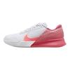 Nike Court Air Zoom Vapor Pro 2 HC Wit Aster Roze Dames Sneakers Crimson-Tint Hot-Punch DR6192-107