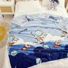 Cartoon Astronaut Blanket Space Rocket Planet Throw Blanket Gift for Girl Boys Super Warm Soft Plush Lightweight Flannel Blanket