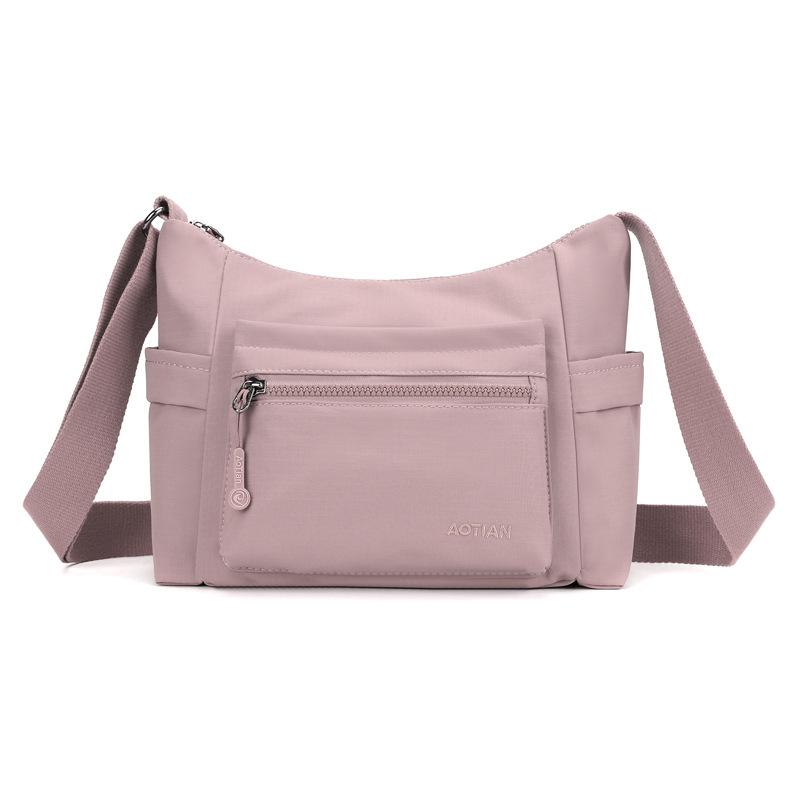 Dámská vícekomorová taška přes rameno Outdoorová crossbody taška