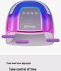 200W Portable Rechargeable Nail Gel Curing Lamp for Salon and Home Use