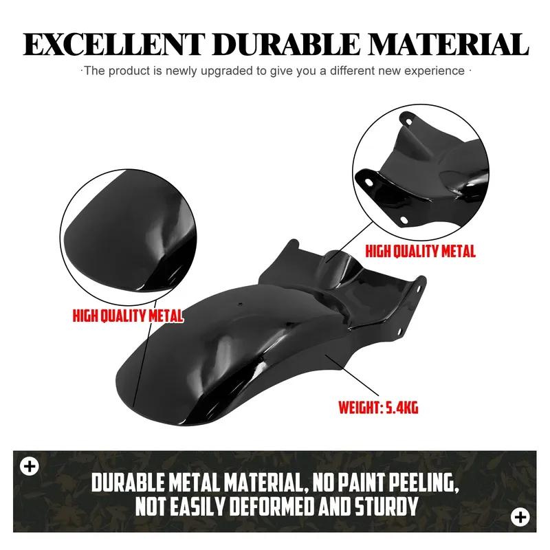 Motorcycle Rear Short Fender Mudguard Cover Without Light For Harley Softail Breakout FXBR Fat Boy FXDR 2018 2019 2020 2021-UP