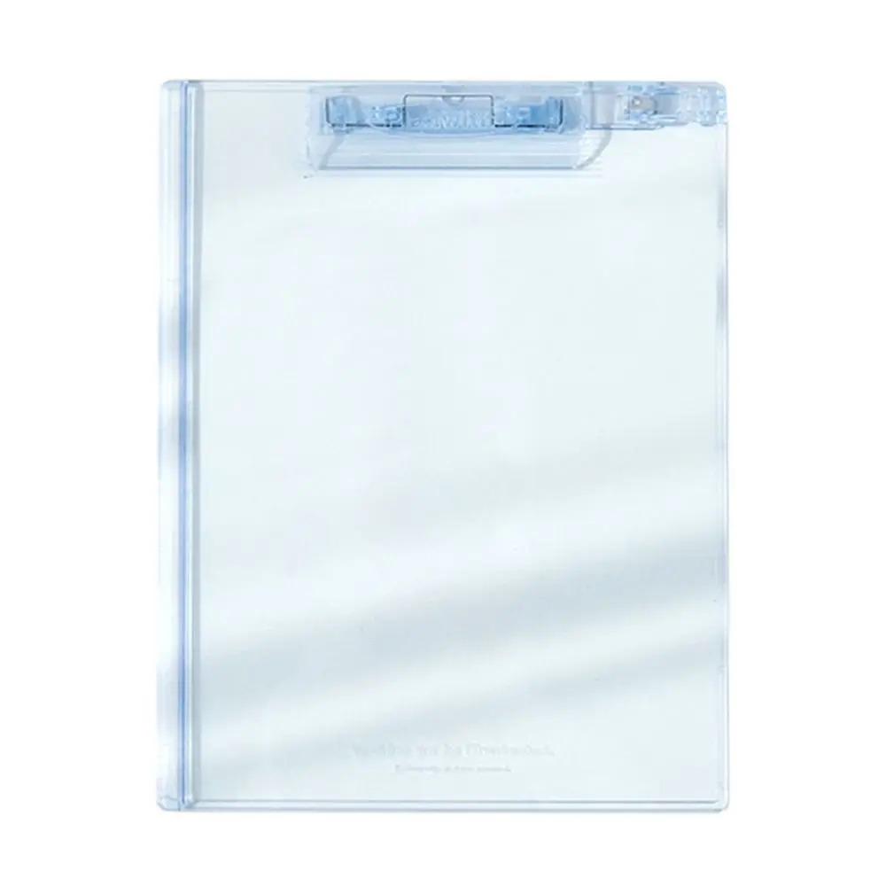

Transparent Writing Clipboard Durable File Folder Korean Paper Organizer Business Style 2