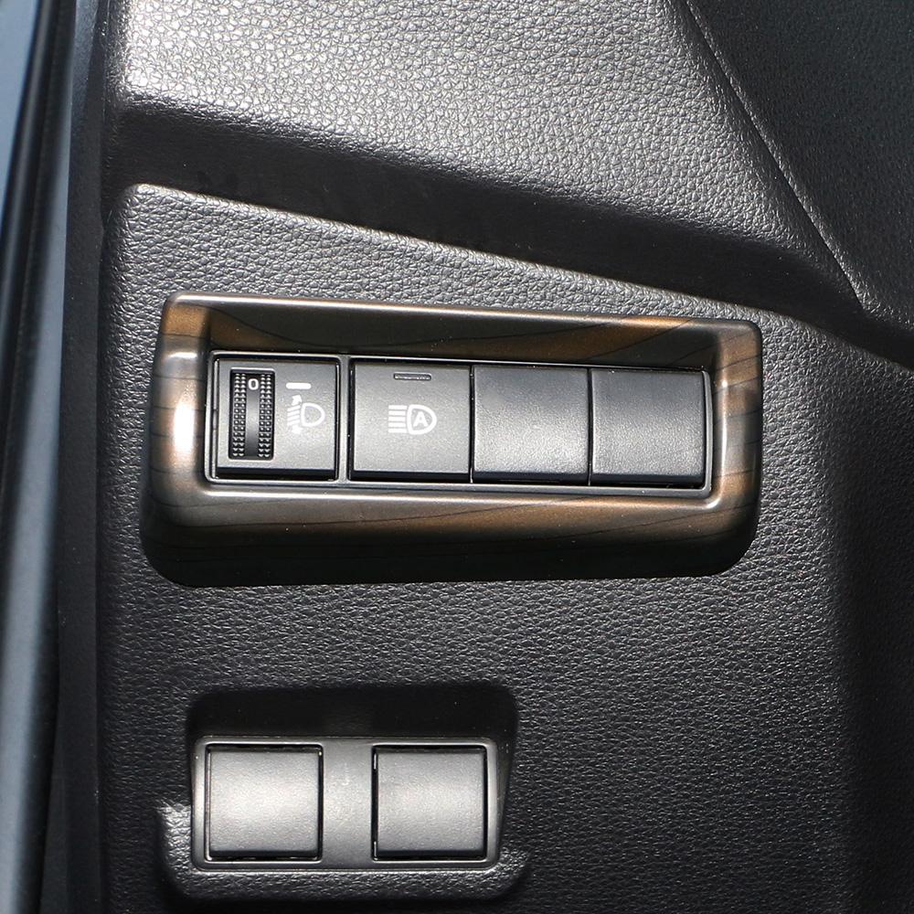Auto Scheinwerfer Lichtschalter Scheinwerfer Einstellknopf Panel für Toyota Corolla Cross XG10 2025 2025 2025 LHD Bedienabdeckung Zierleisten