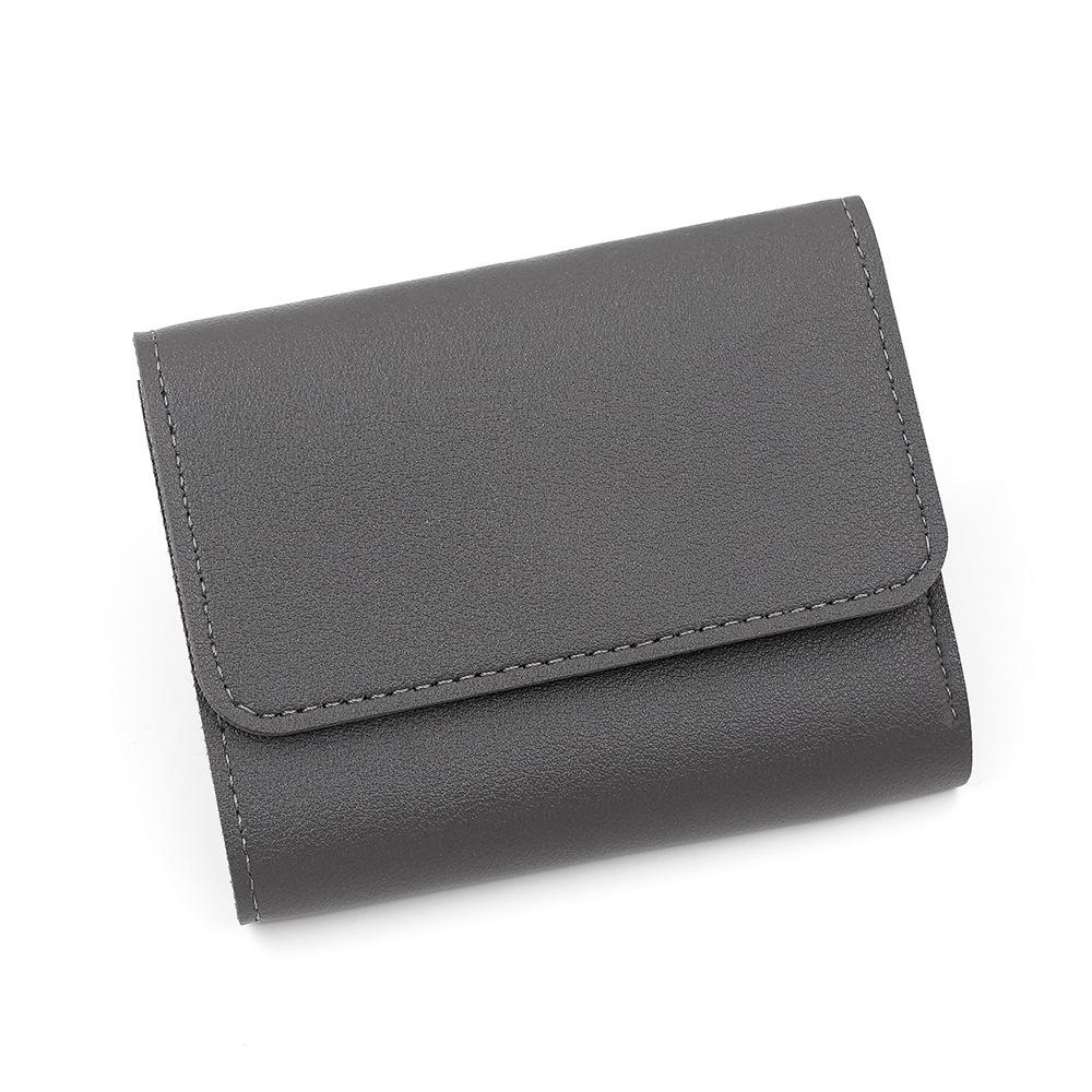 Women's Large Capacity Trifold Wallet & Coin Purse - Korean Fresh & Ladylike Style with Card Holder