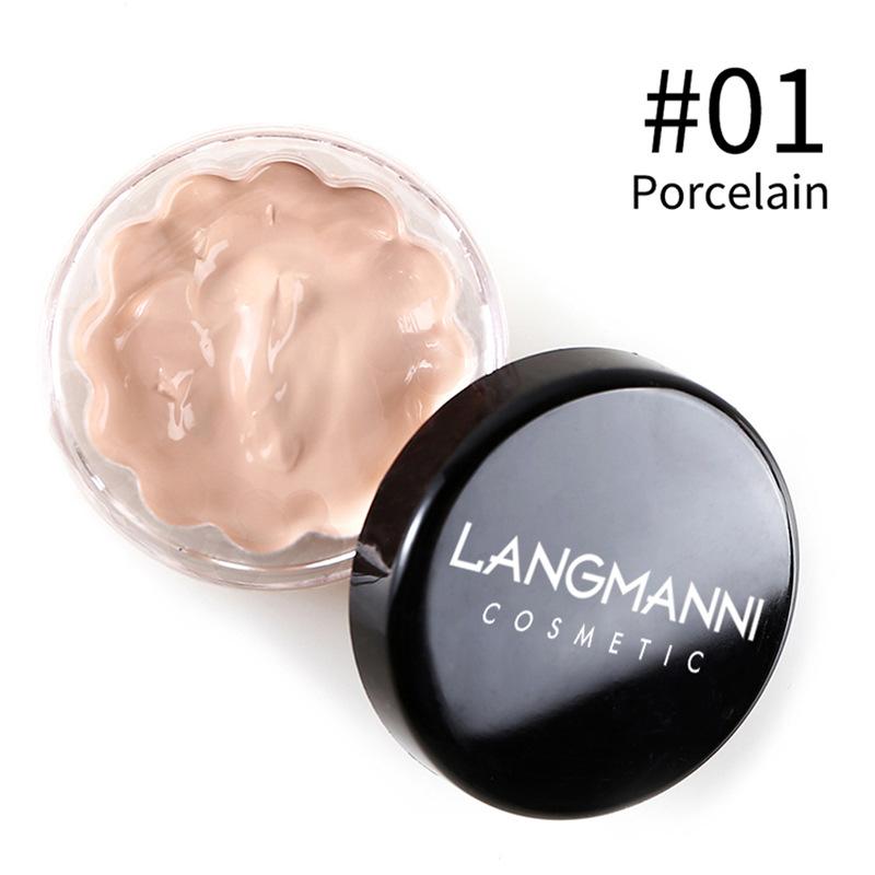 Full Coverage Liquid Concealer, Waterproof and Long-lasting, Brightening Makeup Foundation