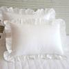 Delicate Ruffle Pillowcase Polyester Bed Cover With Decorative Edge for Bedroom Living Room Styling