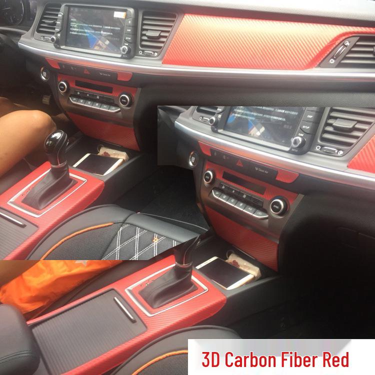 Hyundai Mistra 2014-2019 Наклейка-обертка из углеродного волокна для интерьера, накладка на рычаг переключения передач