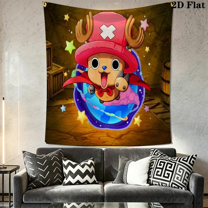 One Piece Tapestry Wall Tapestry Background Cloth Fashion Print Work Of Art Wall Decoration Soft