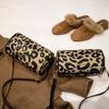Novel and Fashionable Retro Leopard Print Cylinder Bag New Trendy Shoulder Zipper Messenger Women's Bag