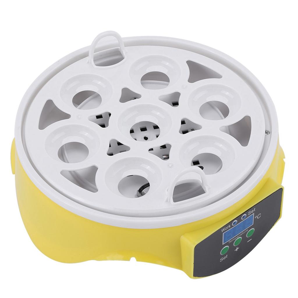 Clear Digital Chicken Duck Bird 7 Egg Incubator Hatcher Househould