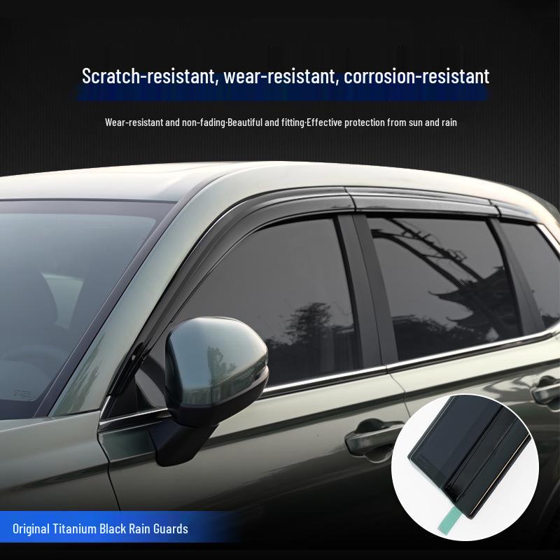 TXR Rain Visor for Honda CRV/Breeze - Window Shield & Car Decoration Accessory