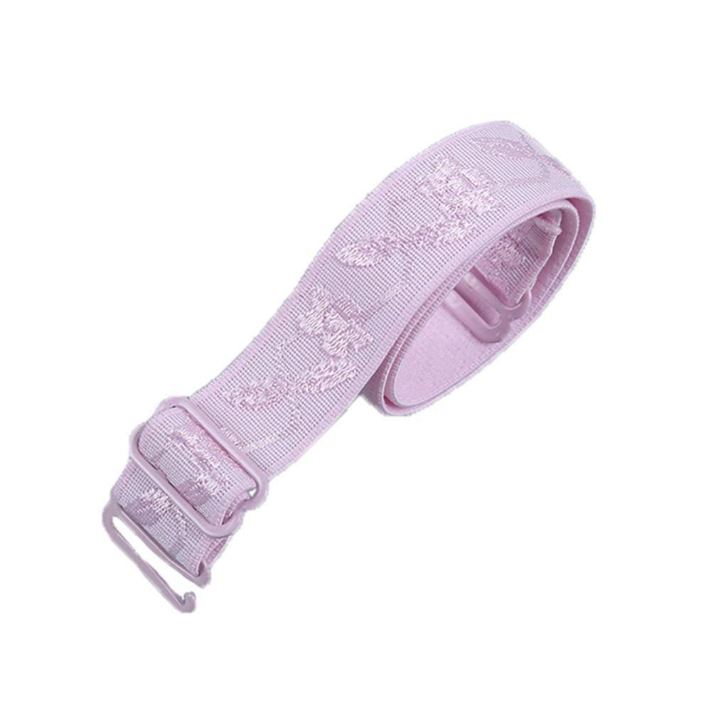 1,5 cm Antislip BH-bandjes Dames Dubbele Schouder Elastische BH-bandjes Accessoires Verstelbaar Zachte Bandjes Elastisch 1pair white