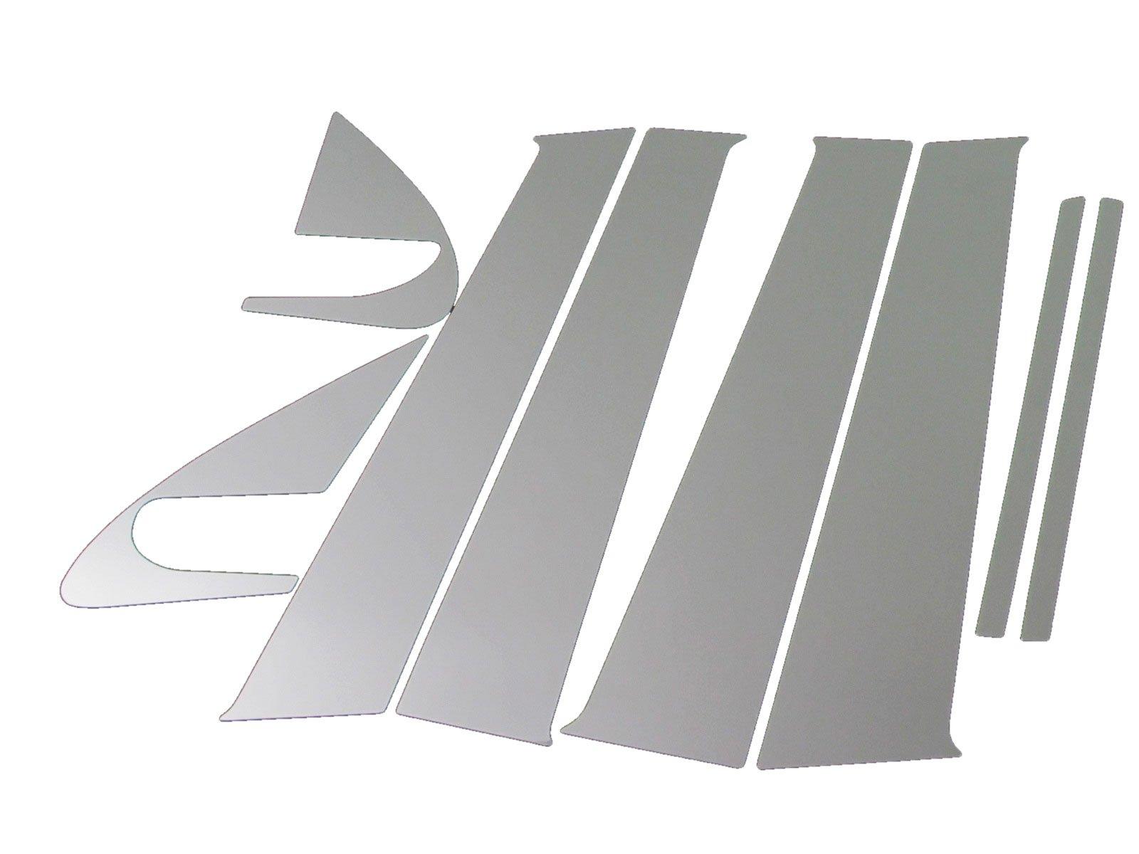 

BRIGHTZ Накладки на стойки кузова с ультразеркальным покрытием для Toyota March K13 без козырьков 4743 (Набор из 8 предметов) [ПИЛ-СИЛ-346]