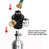 1Pcs Alloy Steel Co2 & Compress Air Regulator Output Pressure 0?300psi
