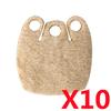 Medieval Military MOC Castle Knight Accessory Building Blocks Warhorse Cape Plush Coat Vest Shield Flag Kit Mini Toy Bricks Gift