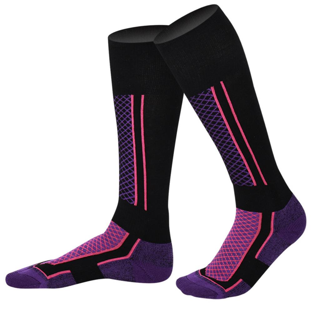 Thermal Skiing Socks Winter Cotton Men Women Ski Socks High Elastic Sports Socks Snowboarding Cycling Skiing Thicker Leg Warm