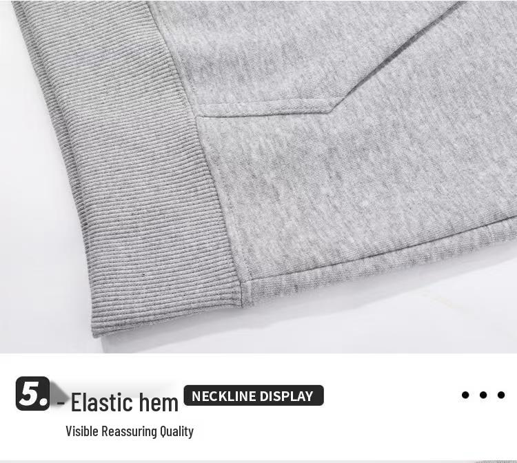 2026 Unisex Double Zipper Hooded Cardigan: Loose Autumn/Winter Casual Style [3D Hot Stamping Family Design]