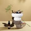Flameless Aromatherapy Crystal Stone Gift Set: Long-Lasting Fragrance Ornament for Weddings or High-End Business Gifts