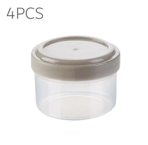 Kitchen 7pcs Food Containers Set BPA Free Plastic Airtight Storage Box With 10stickers and Pen