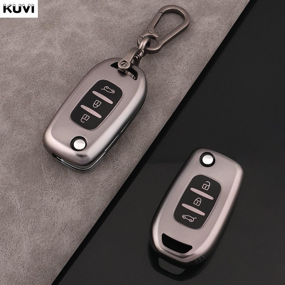 Tpu Car Flip Key Case Cover Shell For Renault Kwid  Kadjar Captur Megane Sandero Stepway Logan Clio 5  Arkana