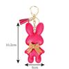 [tonecraft] Rabbit Rabbit Keychain Simple Traditional Bag Charm Popular Stylish