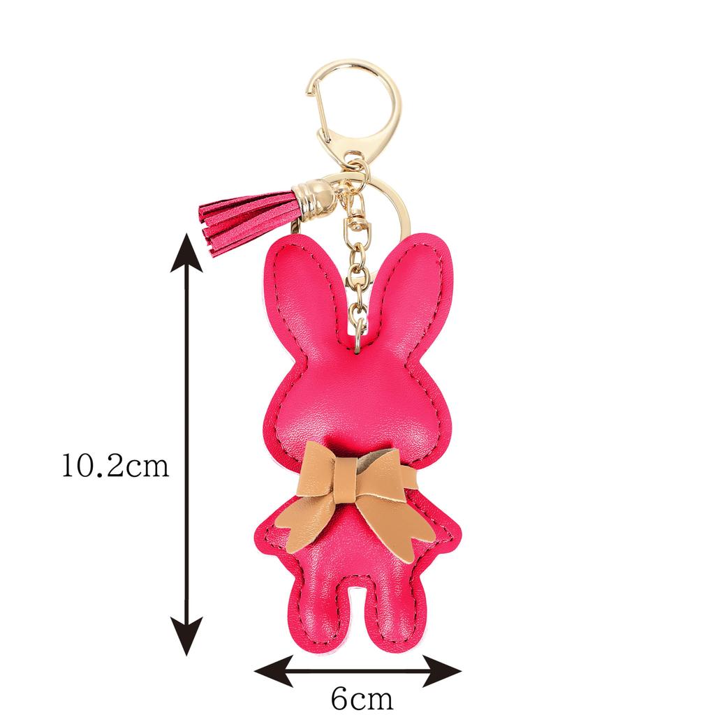 [tonecraft] Rabbit Rabbit Keychain Simple Traditional Bag Charm Popular Stylish