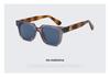 Retro Square Frame Sunglasses with Metal Hinges – Stylish European & American Design for Summer Personality