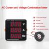 LED Digital Display Voltmeter Ammeter Frequency Meter Combination Current Tester  Home