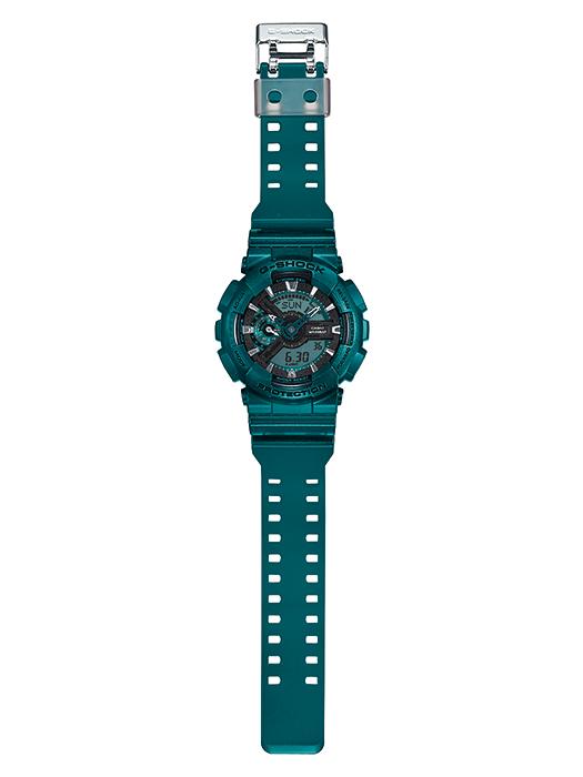 Casio Men's Resin 200M Water Resistant Digital Shock Resistant Quartz Watch GA-110NM-3A