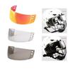 Hockey Helmet Visor Lightweight Scratch Resistant Practical Face Mask Visor