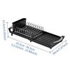 1pc Single-layer Draining Rack for Kitchen Bowls Dish Drainer Retractable Kitchen Desktop Storage Rack Kitchen Counter Organizer