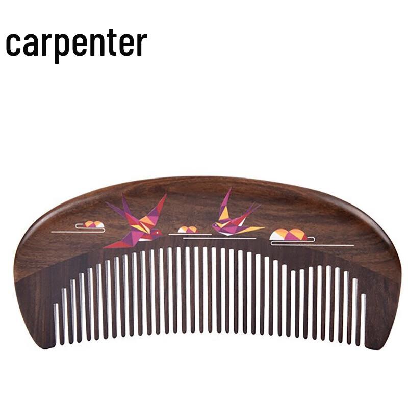 Tan Mujiang Natural Wooden Massage Comb