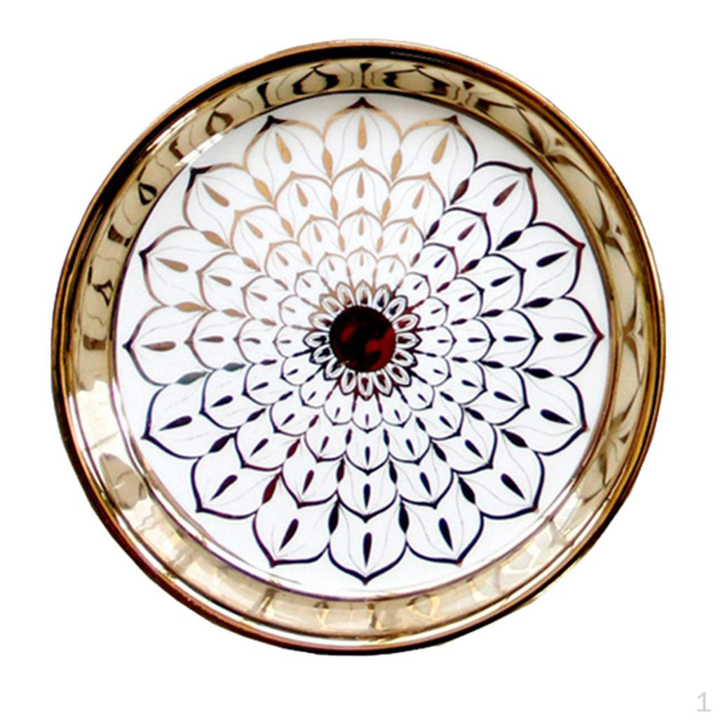 Piatto Ceramica Vassoio Delicato Gioielli Tavola Cucina Tavola Casa con per Collana