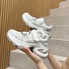 Innenhöhenerhöhung Dad-Schuhe Damen 2025 Sommer neue Sport- und Freizeitschuhe Plateau Mary Janes Laufschuhe um 7 cm erhöht