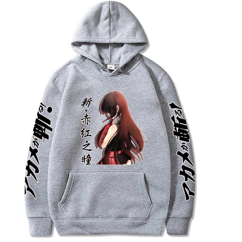 Cool Japan Anime Akame Ga Kill Anime Hoodies Mine Sheele Leone Cartoon Character Harajuku Kawaii