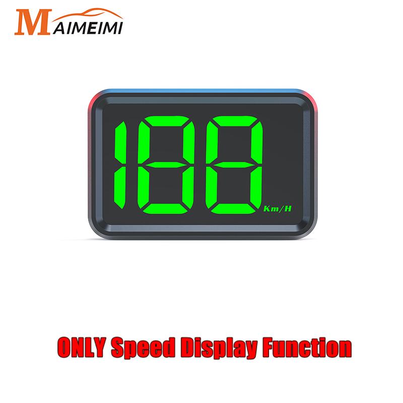 

G20 GPS Head Up Display Car Digital Alarm Overspeed Warning Universal Speedometer KMH MPH LED Backlight Compass Auto Accessories X1-KMH
