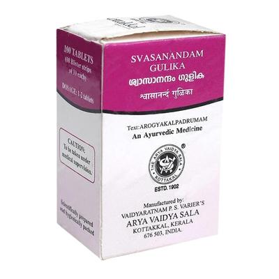 Swasanandam Gulika (100 Tab), Svasanandam Gulika,